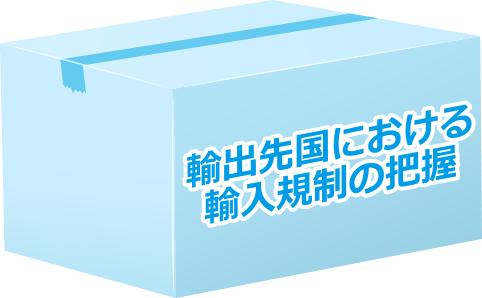 大変な業務1-輸出先国における輸入規制の把握